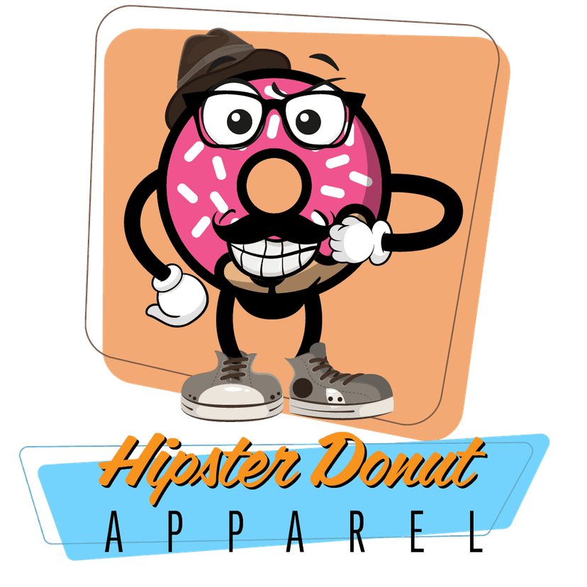 Hipster Donut Apparel logo
